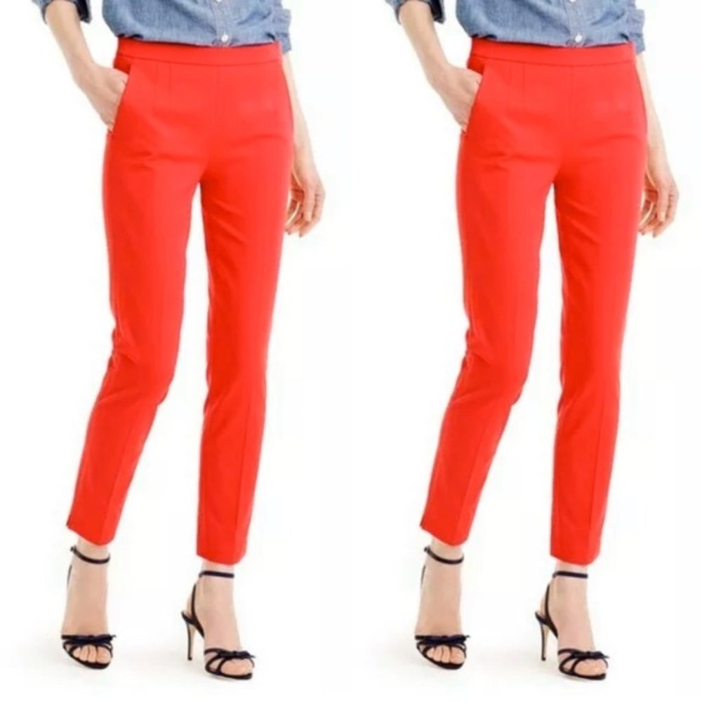 J.Crew Martie Pant Bright Red